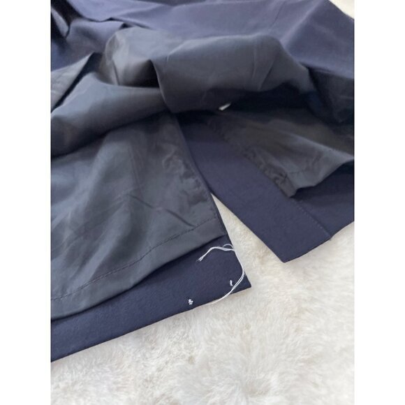 New J Crew Size T18 Tall resume dress Blue MSRP $228 **Defective Zipper** - Picture 11 of 16